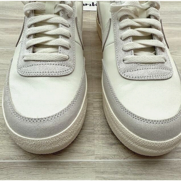 Nike Killshot 2 Wmns Sz 11/ M 9.5 Metallic Silver/Sail Skate Shoes HV0846 133 - Picture 4 of 12